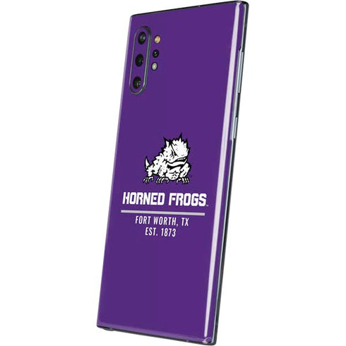 Horned Frogs Fort Worth Galaxy Note 10 Plus Skin