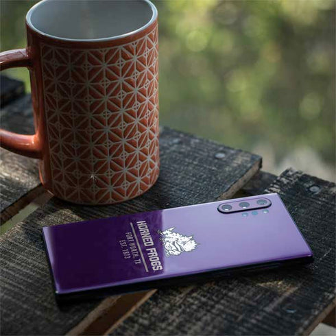 Horned Frogs Fort Worth Galaxy Note 10 Plus Skin