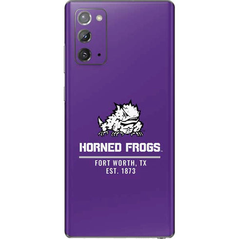 Horned Frogs Fort Worth Galaxy Note20 5G Skin