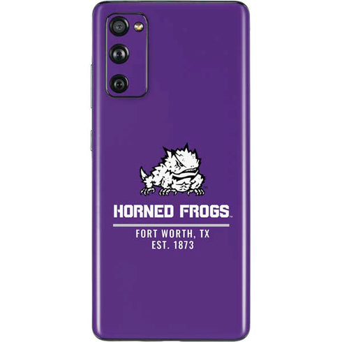 Horned Frogs Fort Worth Galaxy S20 Fan Edition Skin