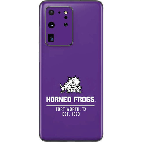 Horned Frogs Fort Worth Galaxy S20 Ultra 5G Skin