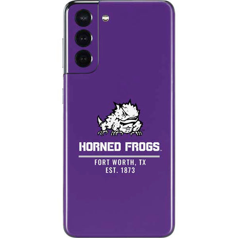 Horned Frogs Fort Worth Galaxy S21 5G Skin