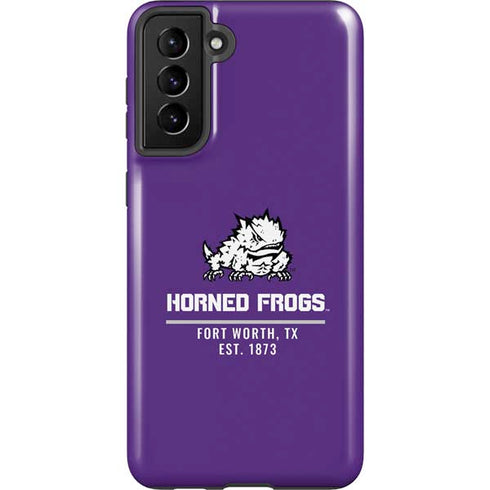 Horned Frogs Fort Worth Galaxy S21 FE Pro Case