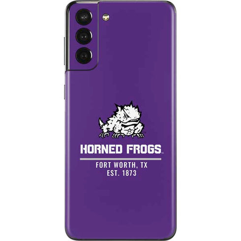 Horned Frogs Fort Worth Galaxy S21 Plus 5G Skin