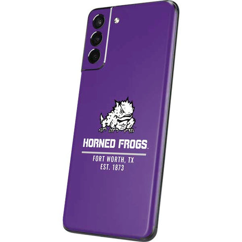 Horned Frogs Fort Worth Galaxy S21 Plus 5G Skin