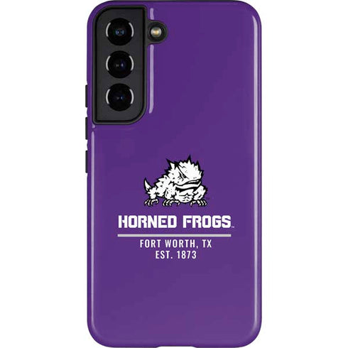 Horned Frogs Fort Worth Galaxy S22 Pro Case