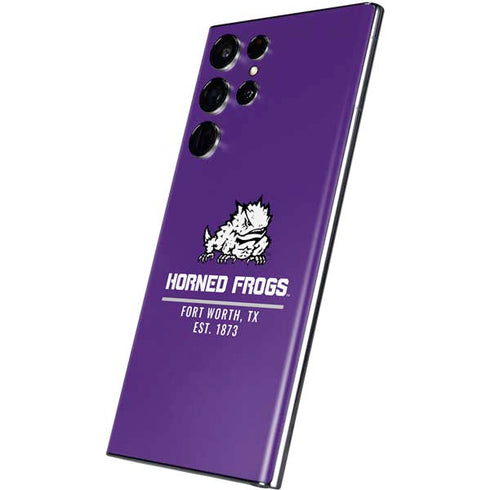 Horned Frogs Fort Worth Galaxy S22 Ultra Skin