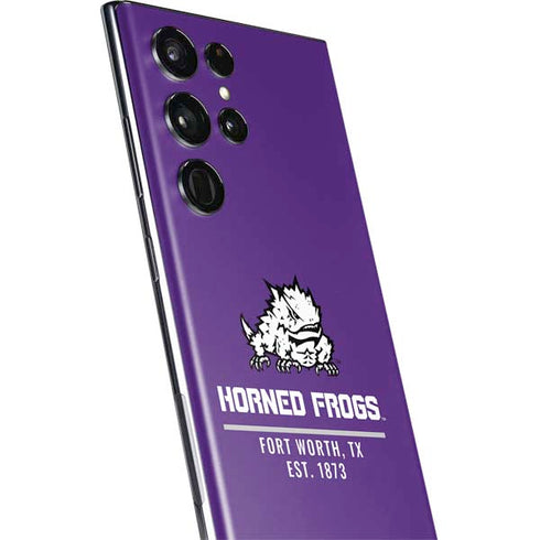 Horned Frogs Fort Worth Galaxy S22 Ultra Skin