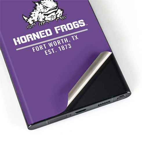 Horned Frogs Fort Worth Galaxy S22 Ultra Skin