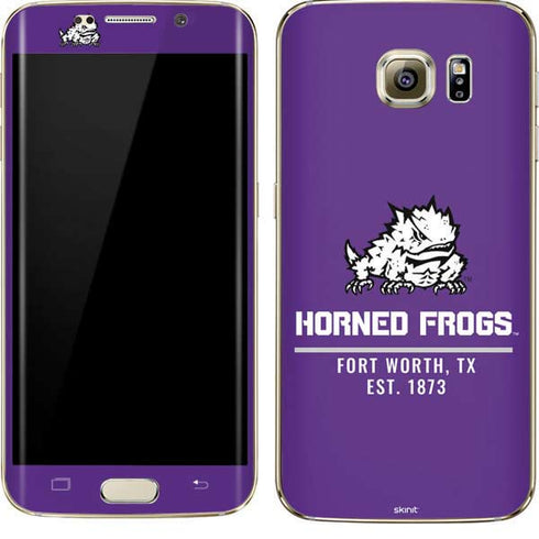 Horned Frogs Fort Worth Galaxy S7 Edge Skin