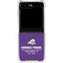 Texas Christian University Horned Frogs Fort Worth Galaxy Z Flip5 5G Clear Case