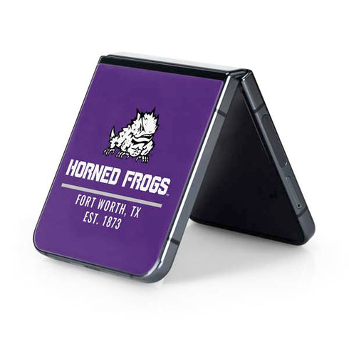 Texas Christian University Horned Frogs Fort Worth Galaxy Z Flip5 5G Skin