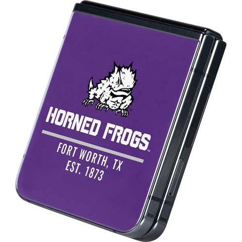 Texas Christian University Horned Frogs Fort Worth Galaxy Z Flip5 5G Skin