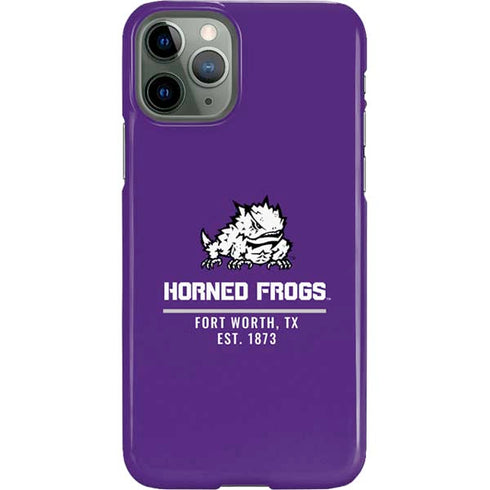 Horned Frogs Fort Worth iPhone 11 Pro Lite Case