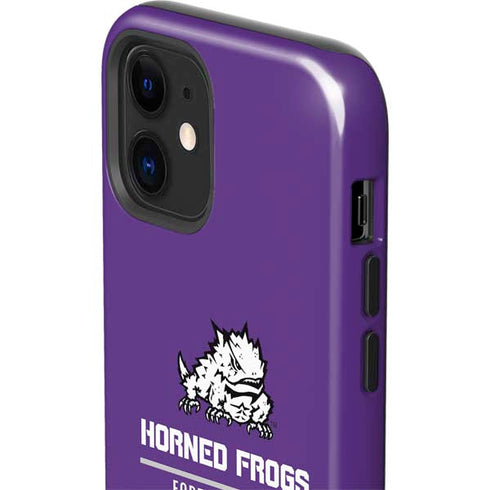 Horned Frogs Fort Worth iPhone 12 Impact Case