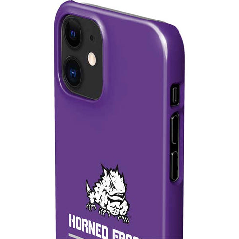 Horned Frogs Fort Worth iPhone 12 Mini Lite Case