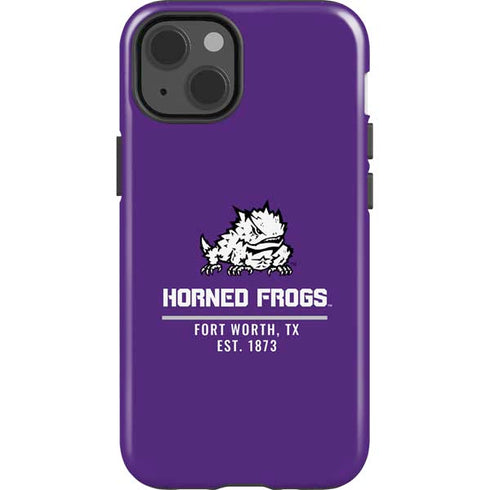Texas Christian University Horned Frogs Fort Worth iPhone 15 Impact Case