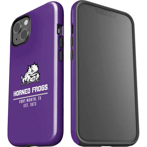 Texas Christian University Horned Frogs Fort Worth iPhone 15 Impact Case