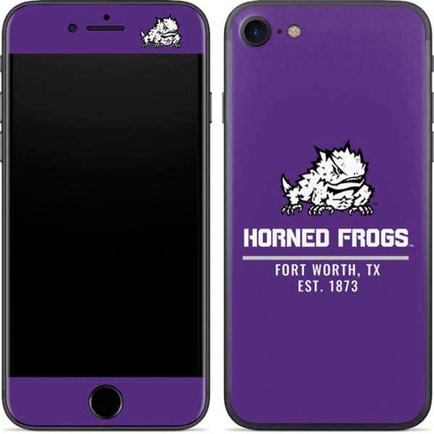 Horned Frogs Fort Worth iPhone 7 Skin