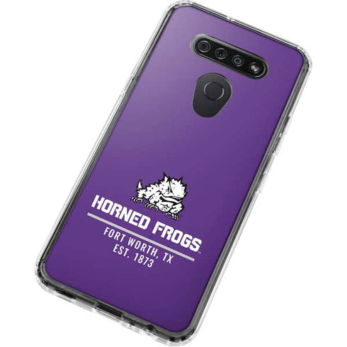 Texas Christian University Horned Frogs Fort Worth LG K51/Q51 Clear Case