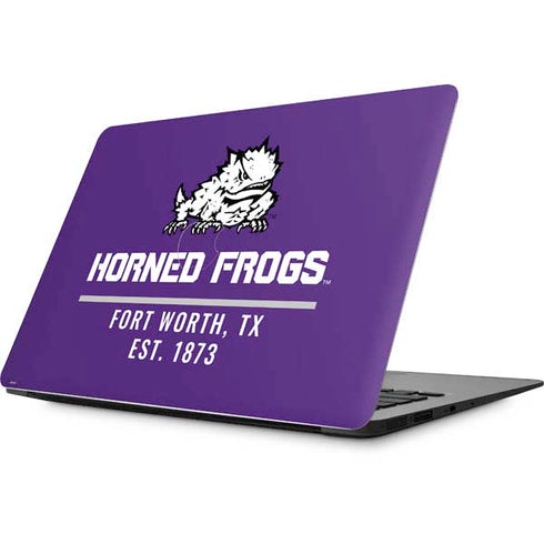 Texas Christian University Horned Frogs Fort Worth Apple MacBook Skin