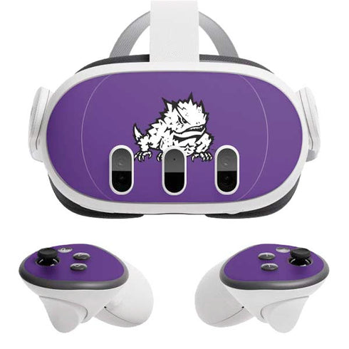 Texas Christian University Horned Frogs Fort Worth Meta Quest 3 Skin