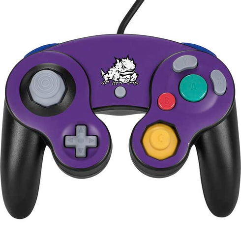 Horned Frogs Fort Worth Nintendo GameCube Controller Skin