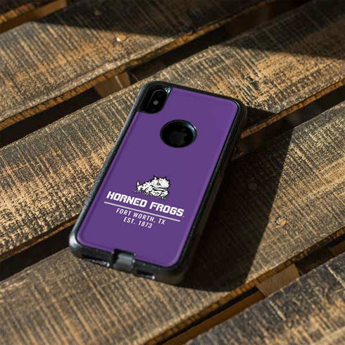 Texas Christian University Horned Frogs Fort Worth Otterbox Commuter iPhone Skin