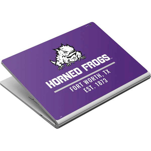Horned Frogs Fort Worth Surface Book Skin