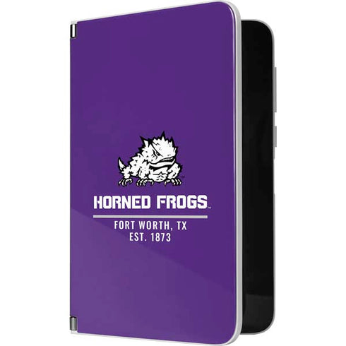 Horned Frogs Fort Worth Surface Duo Skin