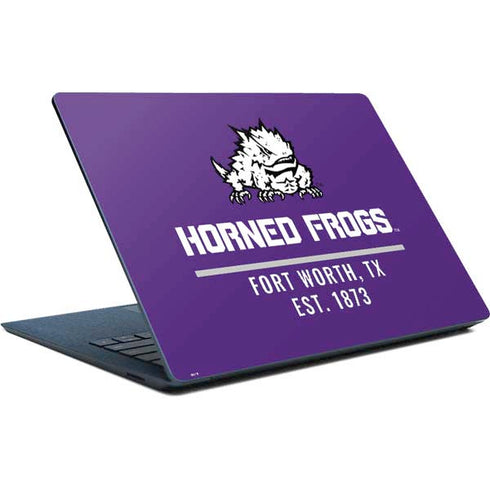 Horned Frogs Fort Worth Surface Laptop Skin