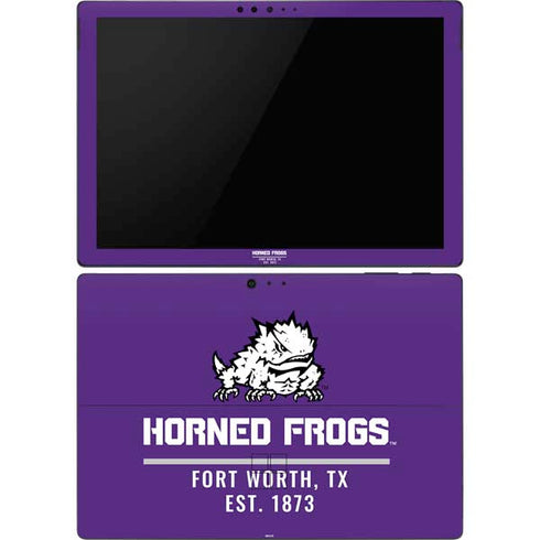 Horned Frogs Fort Worth Surface Pro 6 Skin