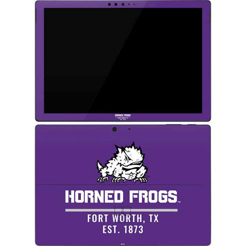 Horned Frogs Fort Worth Surface Pro 7 Skin