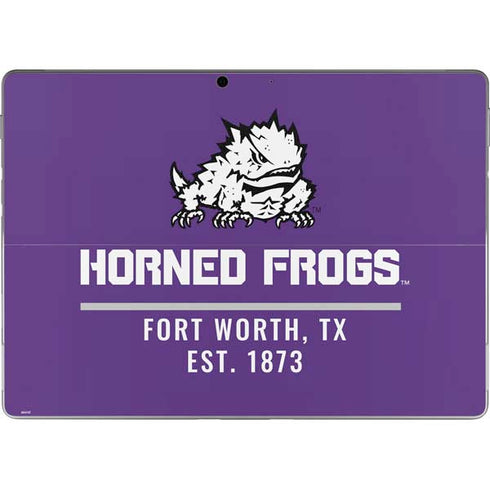 Horned Frogs Fort Worth Surface Pro 8 Skin