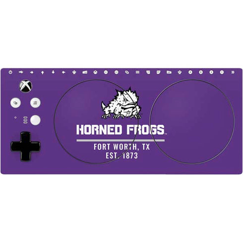 Horned Frogs Fort Worth Xbox Adaptive Controller Skin