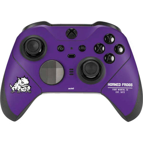 Horned Frogs Fort Worth Xbox Elite Wireless Controller Series 2 Skin