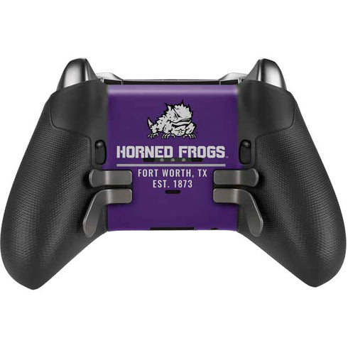 Horned Frogs Fort Worth Xbox Elite Wireless Controller Series 2 Skin