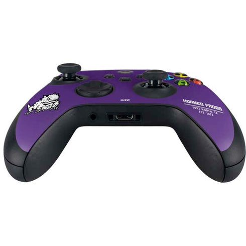 Horned Frogs Fort Worth Xbox Series X Controller Skin