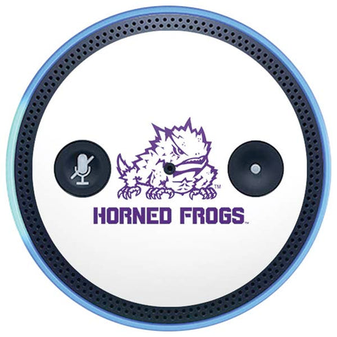 Texas Christian University Horned Frogs TCU Amazon Echo Skin
