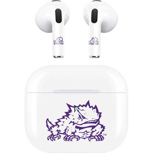 Horned Frogs TCU Apple AirPods (3rd Gen 2021) Skin