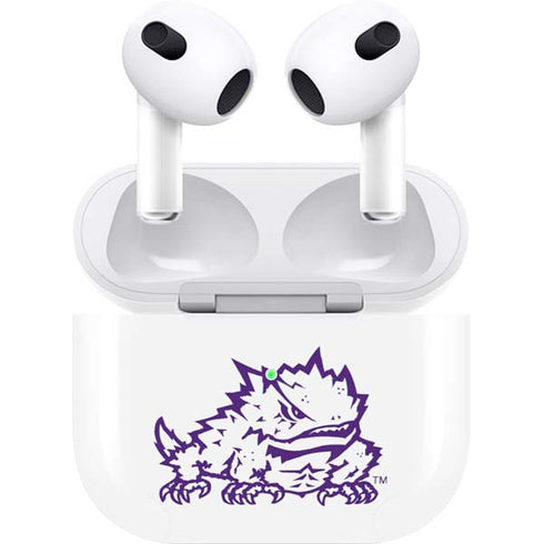 Horned Frogs TCU Apple AirPods (3rd Gen 2021) Skin