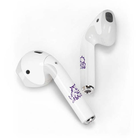 Horned Frogs TCU Apple AirPods Skin