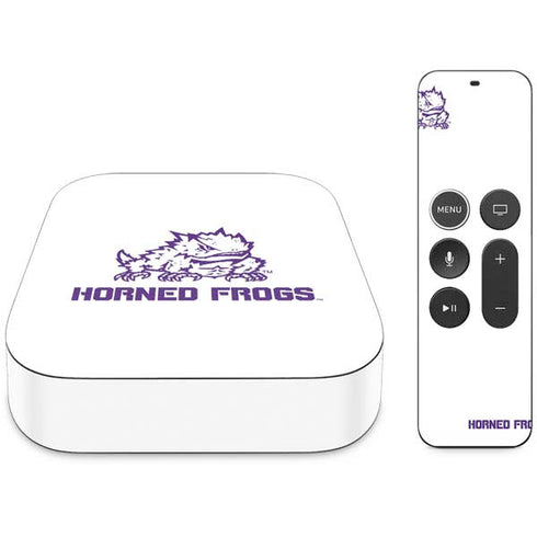 Texas Christian University Horned Frogs TCU Apple TV Skin