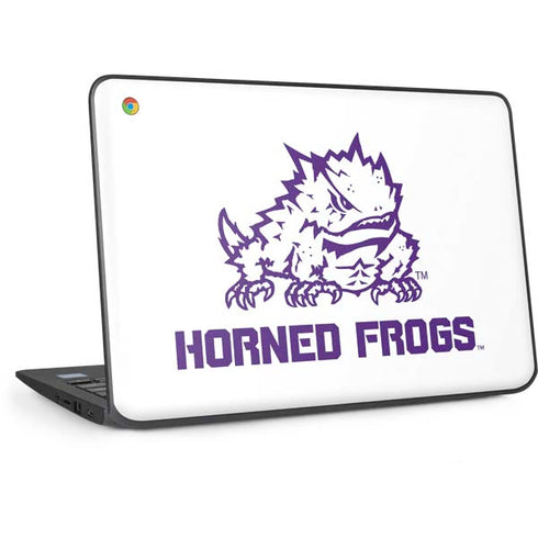 Texas Christian University Horned Frogs TCU HP Chromebook Skin