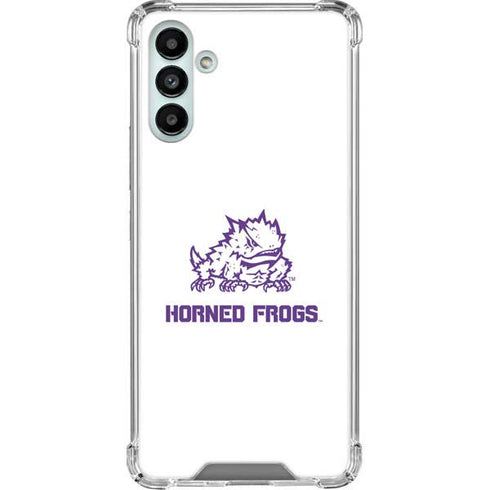 Horned Frogs TCU Galaxy A13 5G Clear Case