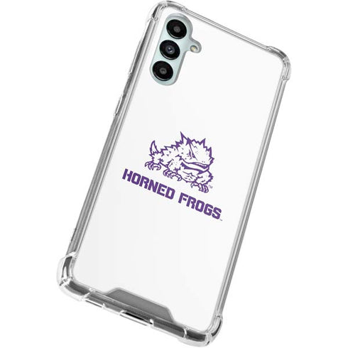 Texas Christian University Horned Frogs TCU Galaxy A15 5G Clear Case