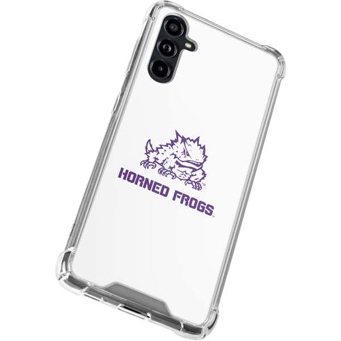 Texas Christian University Horned Frogs TCU Galaxy A54 5G Clear Case