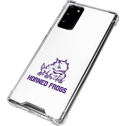 Horned Frogs TCU Galaxy Note20 5G Clear Case