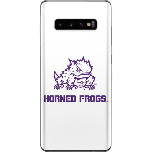 Horned Frogs TCU Galaxy S10 Plus Skin