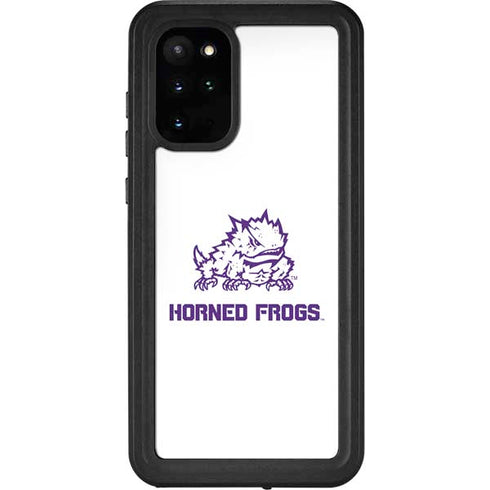 Horned Frogs TCU Galaxy S20 Plus Waterproof Case